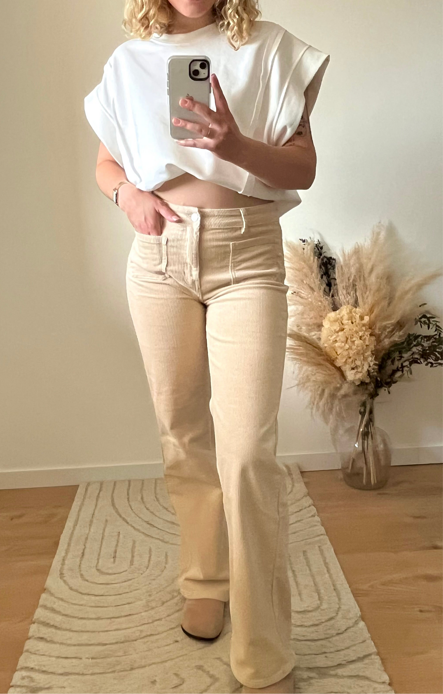 Pantalon en velours côtelé - Léonie