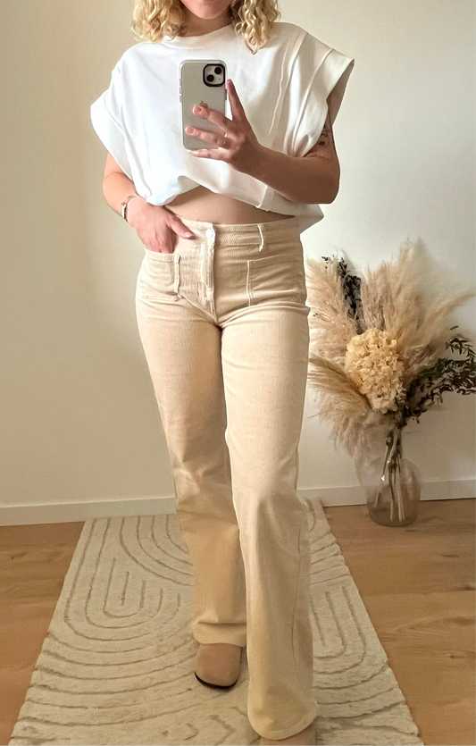 Pantalon en velours côtelé - Léonie