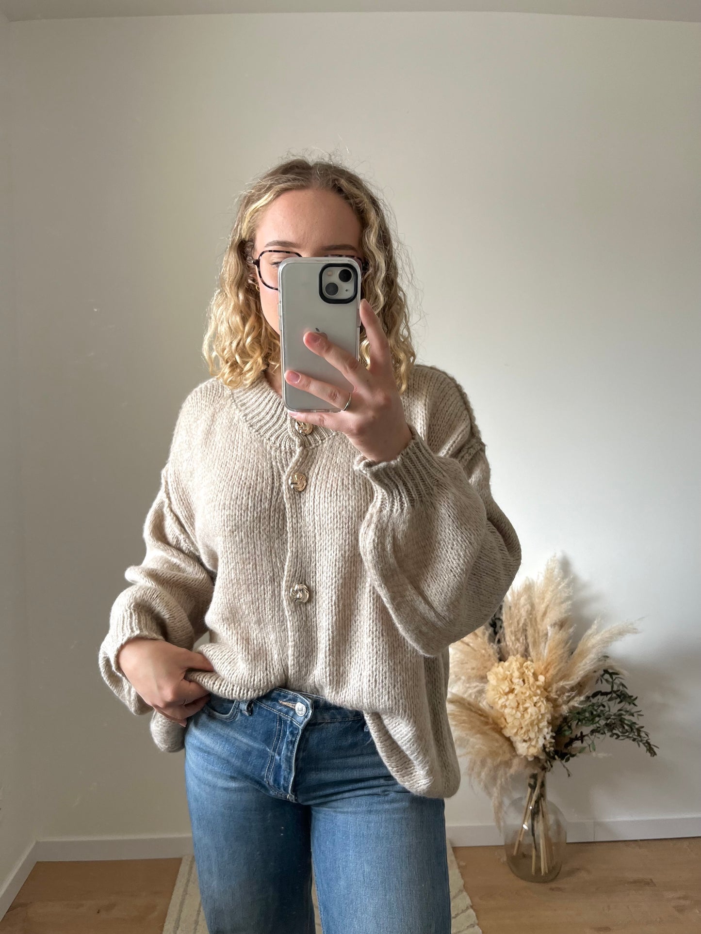 Cardigan Agathe - beige