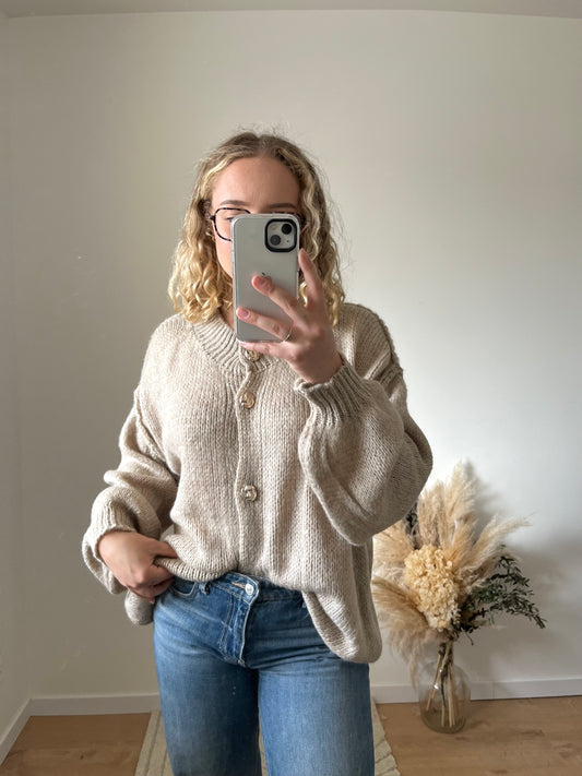 Cardigan Agathe - beige