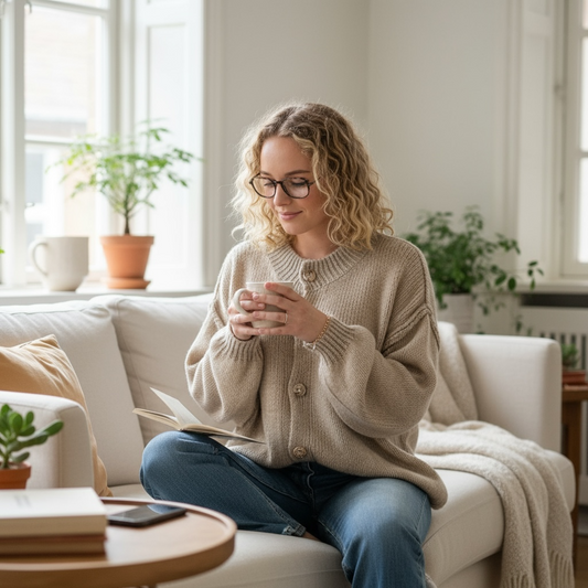 Cardigan Agathe - beige